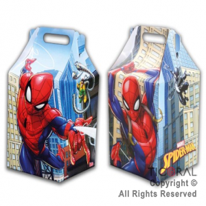 SPIDERMAN CAJA SORPRESA x 6